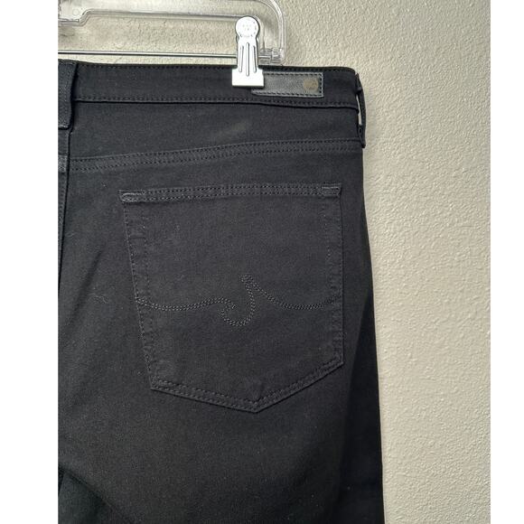 AG Adriano Goldschmied The Prima Crop Black Jeans Women’s 31 Cigarette - Picture 7 of 12
